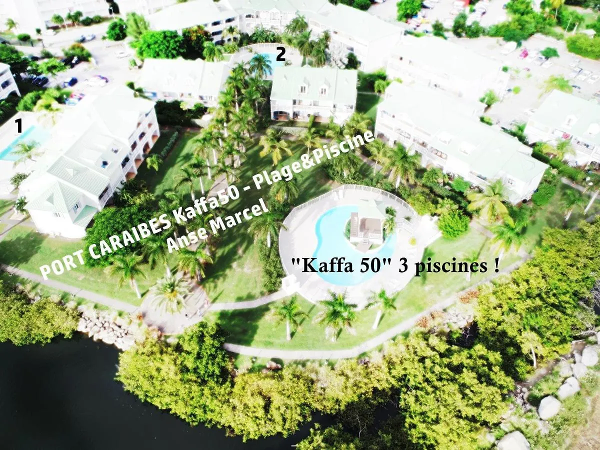 公寓 Kaffa50 - Plage & 3Piscines - Anse Marcel