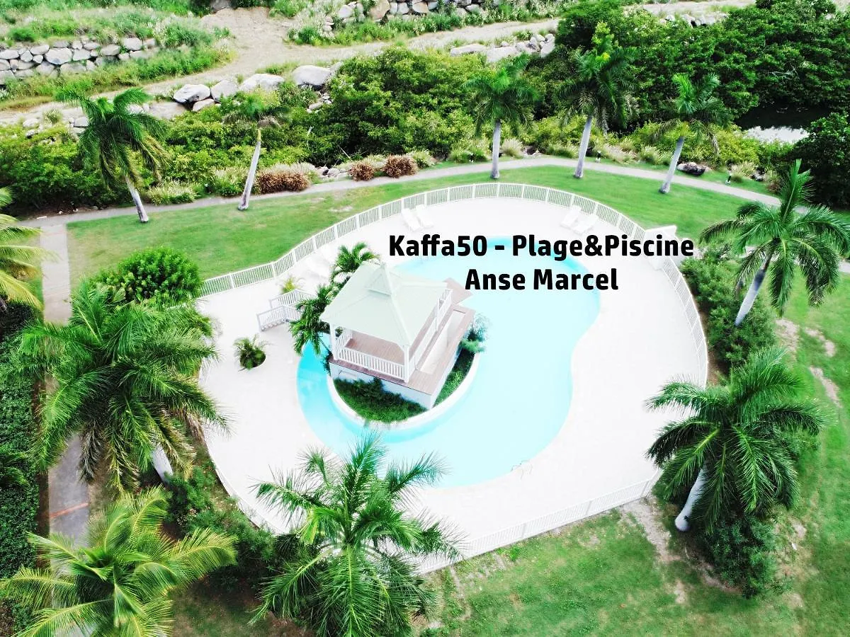 Kaffa50 - Plage & 3Piscines - Anse Marcel 0*,